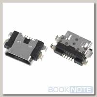 Разъем системный Micro USB для ZTE Blade V8 / MC-401