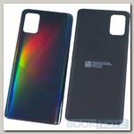 Задняя крышка для Samsung Galaxy A51 SM-A515F / черный