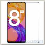 Защитное стекло для realme 8 pro (RMX3081) П/П черное