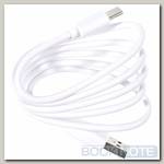 Кабель Type-C - USB-A 2.0 / С удлиненным разъемом (10мм) / 1m / 2,4A / Blackview BV7000 белый