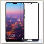 Защитное стекло для Huawei P20 Pro (CLT-L29) П/П черное