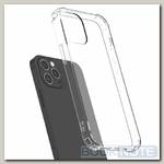 Силиконовый чехол для Apple iPhone 12 Pro Max противоударный, прозрачный с усиленными углами