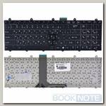 Клавиатура для MSI CR620 (MS-1681) черная с черной рамкой