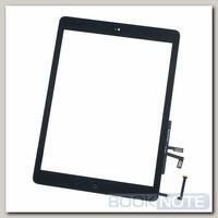 Тачскрин для Apple iPad Air черный с кнопкой HOME
