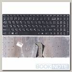 Клавиатура для Lenovo B590, B570e, V580c, G575, G770, B570, IdeaPad Z570, B580, B575, B575e, V570, V570c, V580, IdeaPad Z575, B585 черная с черной рамкой
