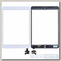Тачскрин для Apple iPad Mini белый (chip on cable) с кнопкой HOME