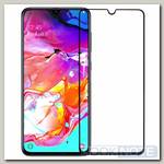 Защитное стекло для Samsung Galaxy A70 SM-A705 П/П черное
