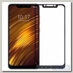 Защитное стекло для Xiaomi Pocophone F1 (Poco F1) (M1805E10A) П/П черное