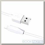 Кабель Lightning - USB-A 2.0 / 1m / 2A / HOCO X1 белый