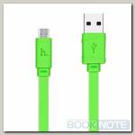 Кабель Micro USB - USB-A 2.0 / 1m / 2A / HOCO X5 Bamboo зеленый