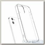 Силиконовый чехол для Apple iPhone 12 прозрачный, легкий и тонкий