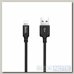 Кабель Lightning - USB-A 2.0 / 2m / 2,5A / HOCO X14 Times Speed черный