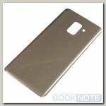 Задняя крышка для Samsung Galaxy A8 (2018) SM-A530F / золотистый
