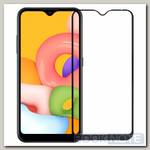 Защитное стекло для Samsung Galaxy A01 (SM-A015F) П/П черное