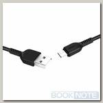 Кабель Type-C - USB-A 2.0 / 1m / 2,4A / HOCO X13 Easy charged черный