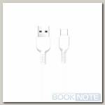 Кабель Type-C - USB-A 2.0 / 1m / 2,4A / HOCO X20 Flash белый