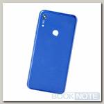 Задняя крышка для Honor 8A JAT-LX1 / синяя дефект ЛКП