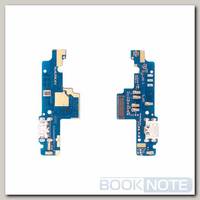 Плата на системный разъем (нижняя плата) для Xiaomi Redmi Note 4X C6_KB_PCB_V2.0 (узкий коннектор)