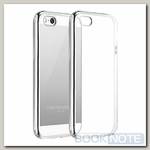 Силиконовый чехол для Apple iPhone 5, 5S, SE прозрачный, легкий и тонкий