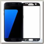 Защитное стекло для Samsung Galaxy S7 edge (SM-G935FD) П/П черное